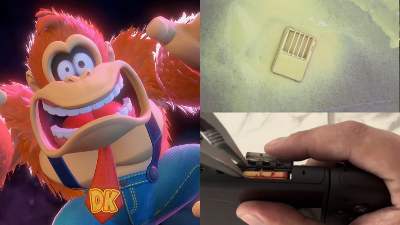 Il peint une cartouche de Donkey Kong et ruine sa Switch 2 par nostalgie.