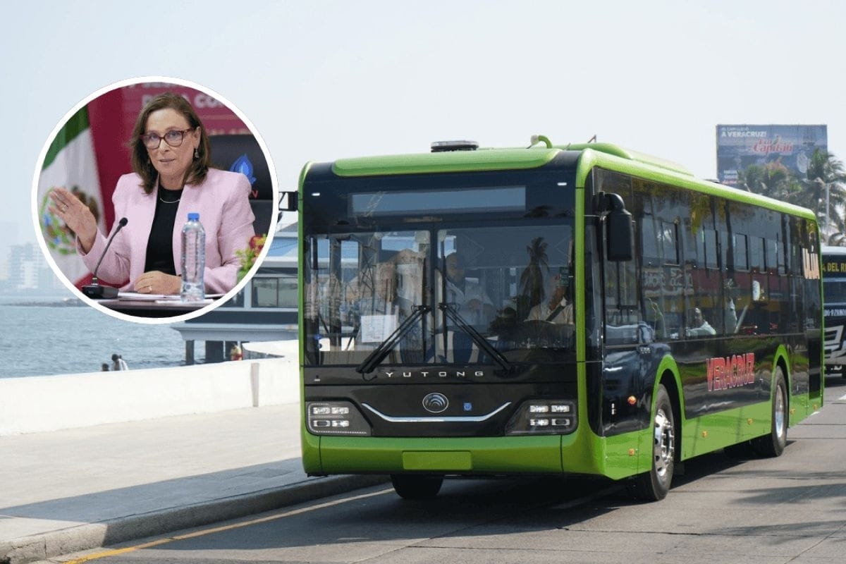 De regering van Veracruz pronkt met nieuwe bussen te midden van de crisis