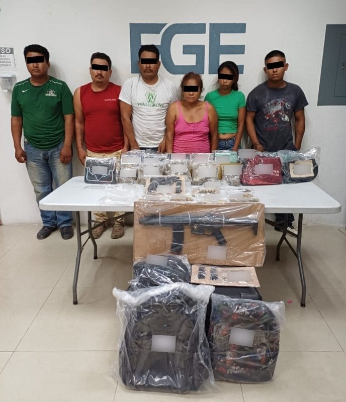 Dodici persone accusate di spaccio di droga a Playa del Carmen