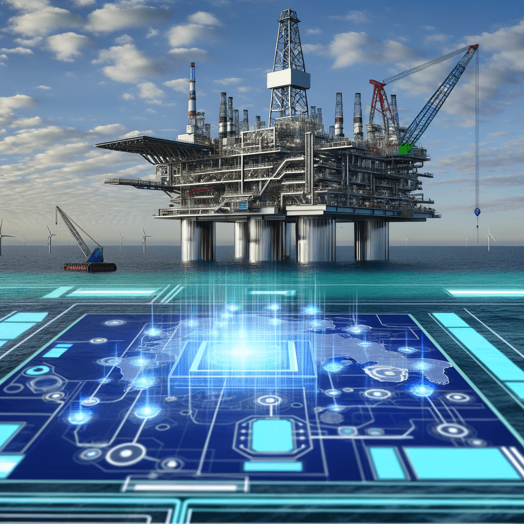 🚀 O futuro digital das plataformas de petróleo: Crescimento no mercado de tecnologia de gêmeos digitais