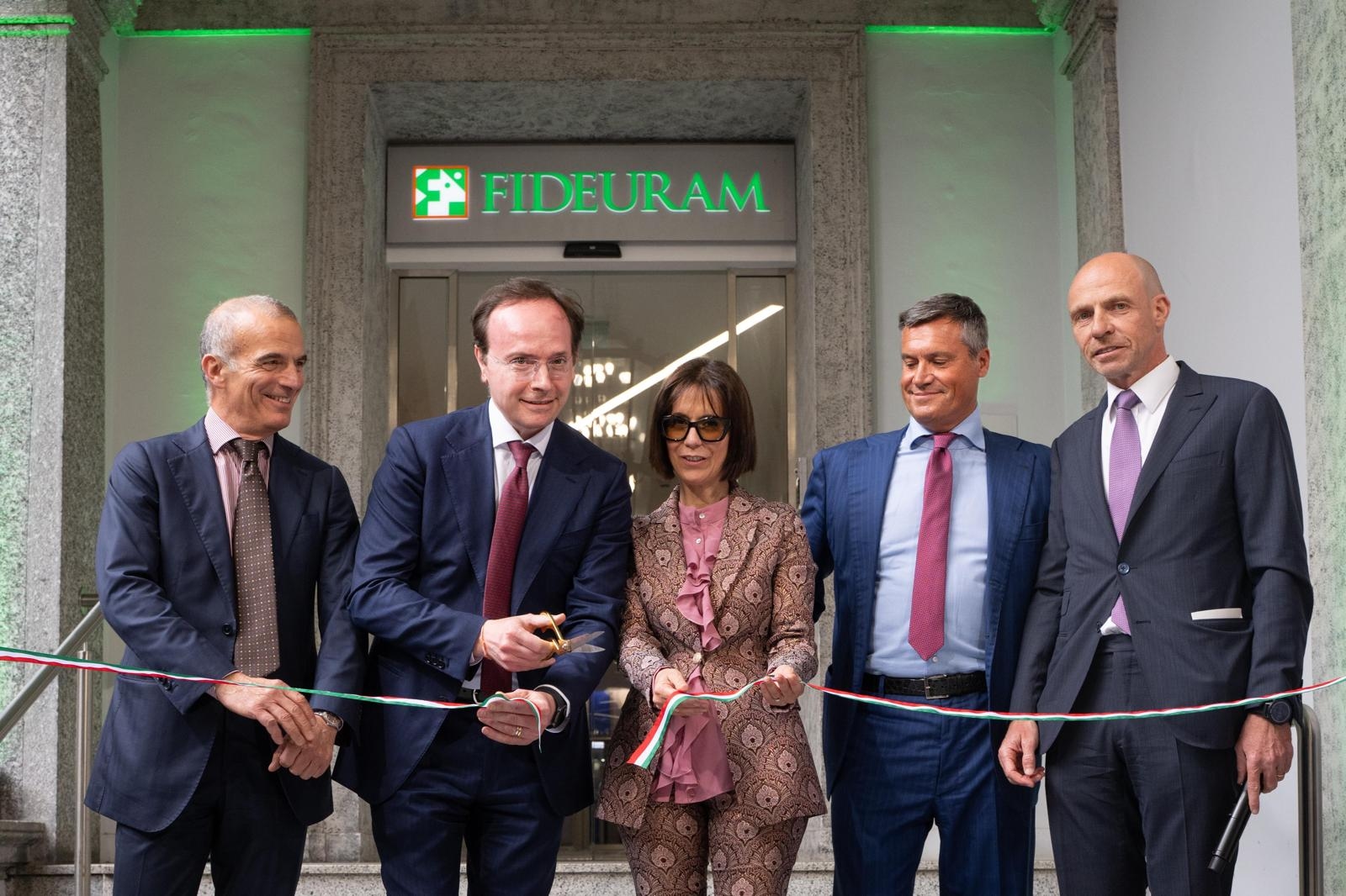 Fideuram (Intesa SP) inaugura sua nova sede em Torino no histórico Palazzo Turinetti