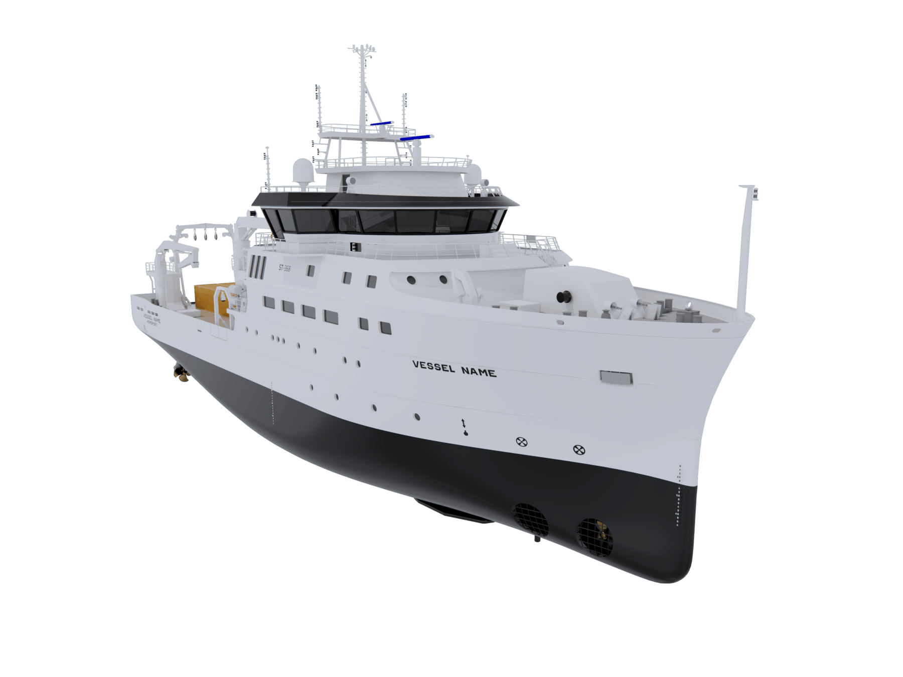 Arcadia, the ISPRA research vessel for marine conservation, has been unveiled.