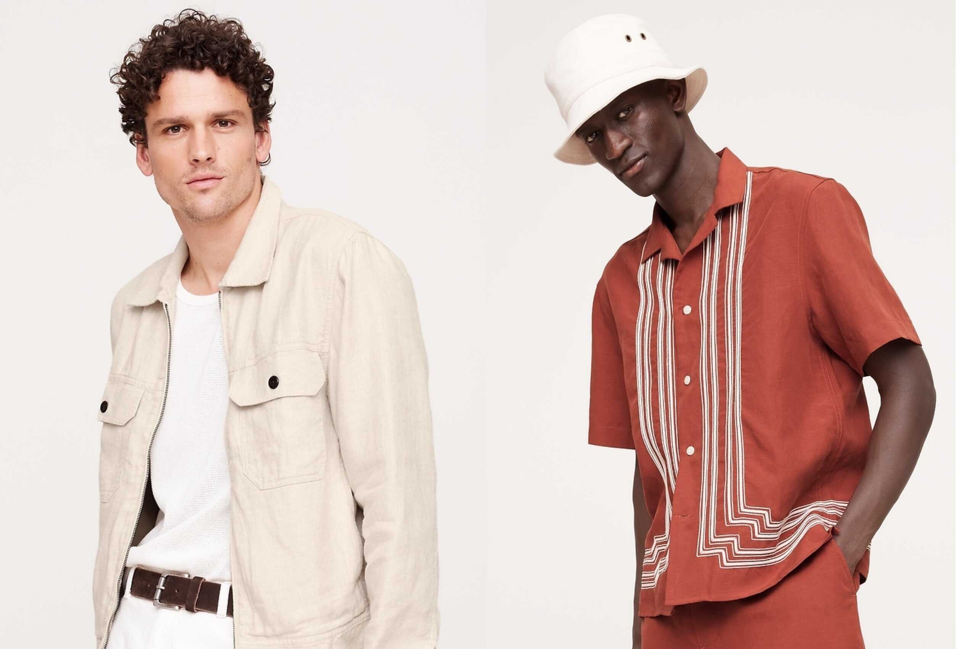 Escolha do editor: Linho de verão masculino Banana Republic