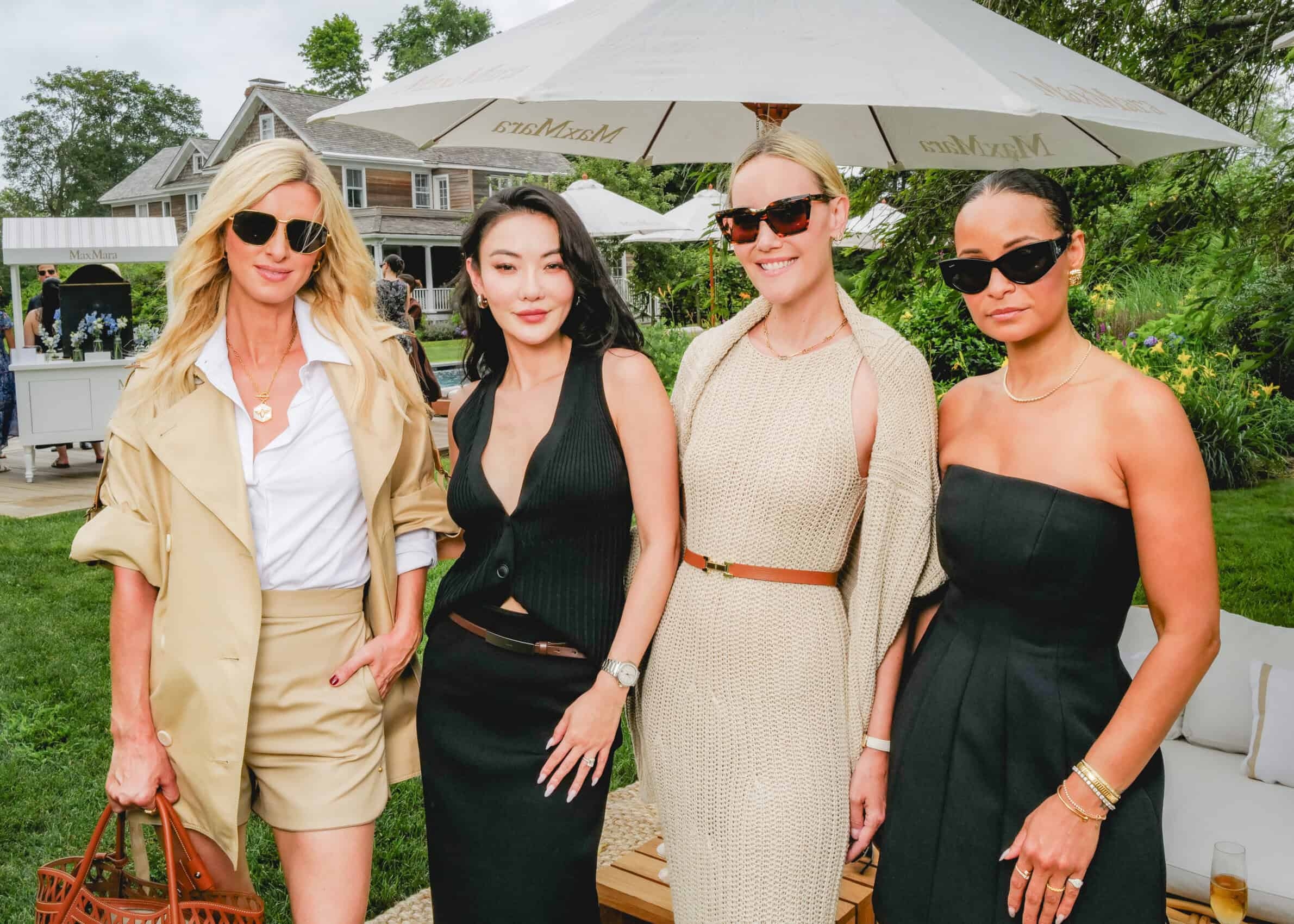Max Mara i Marcolin zorganizowali kameralny lunch w Hamptons latem