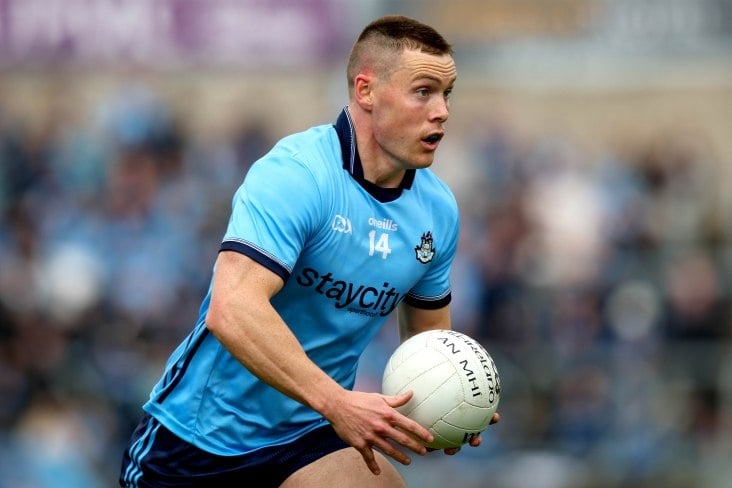 Con fuori per lo scontro dei Dubs contro l'Armagh