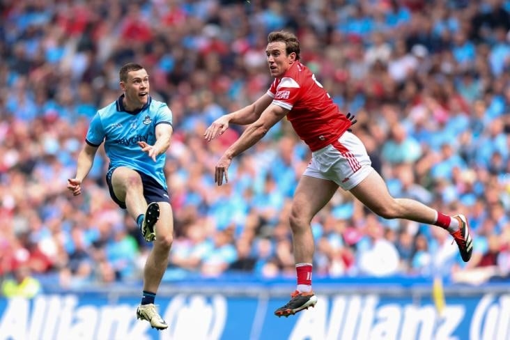 O'Callaghan, Derry karşılaşmasında Dubs'ın yedek kulübesinde yer aldı