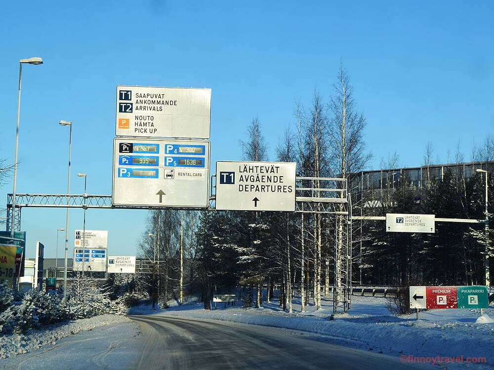 Guide to parking at Helsinki-Vantaa Airport