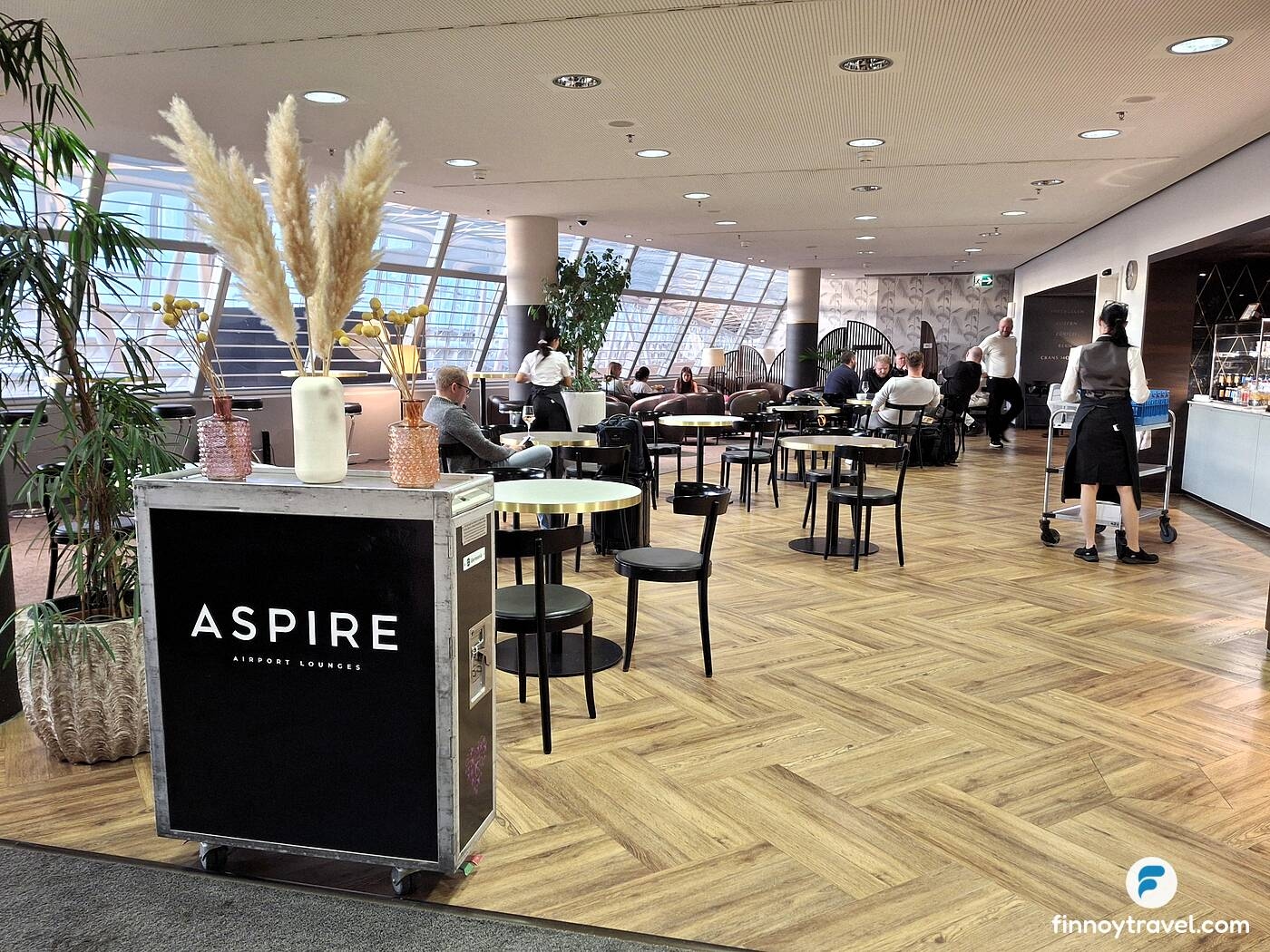 Avaliação: Aspire Lounge (Airside Center) no Aeroporto de Zurique