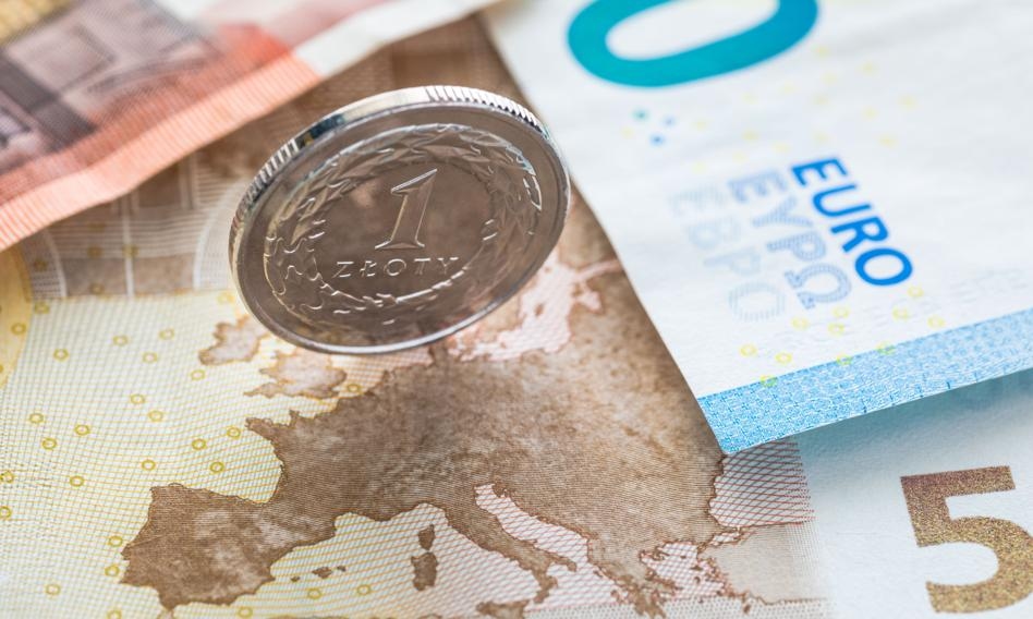 Евро упал с 4,25 злотых. Польский злотый наконец-то отреагировал.