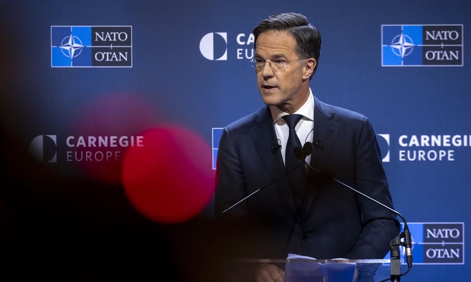 Rutte: spostare l’onere del sostegno all’Ucraina dagli Stati Uniti all’Europa è giusto