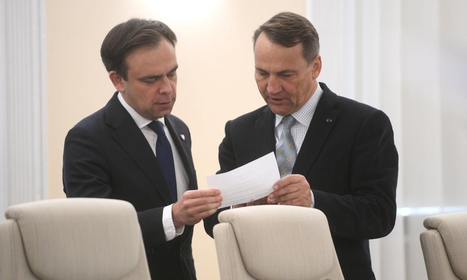 Sikorski as Prime Minister, and the Ministry of Finance as part of a new super-ministry. What was decided at the meeting of the Coalition leaders on October 15?