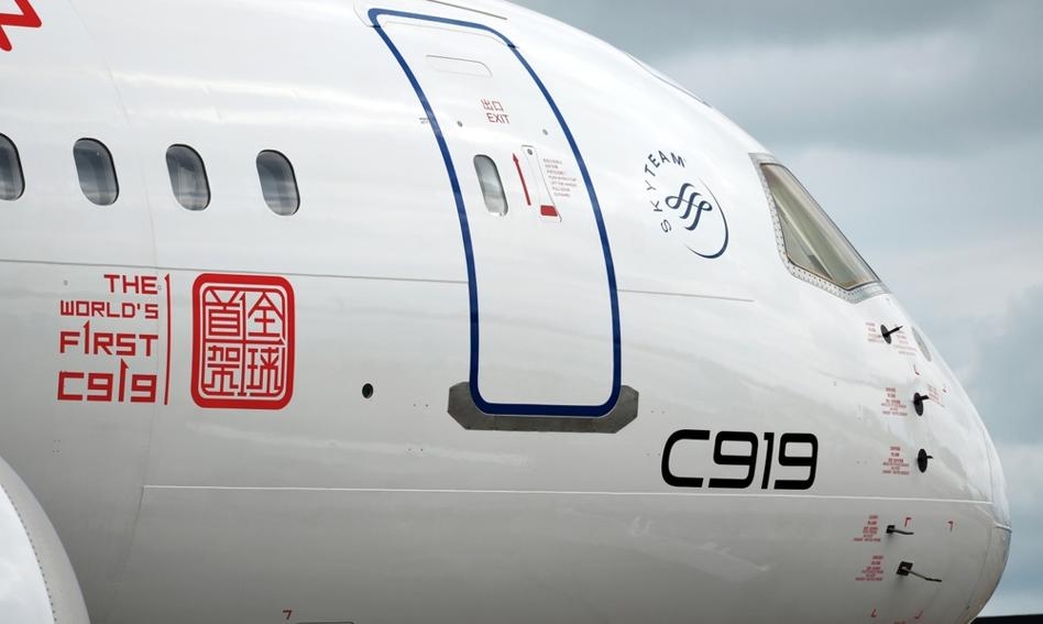 Avião comercial chinês corta planos de entrega. "Problemas generalizados"