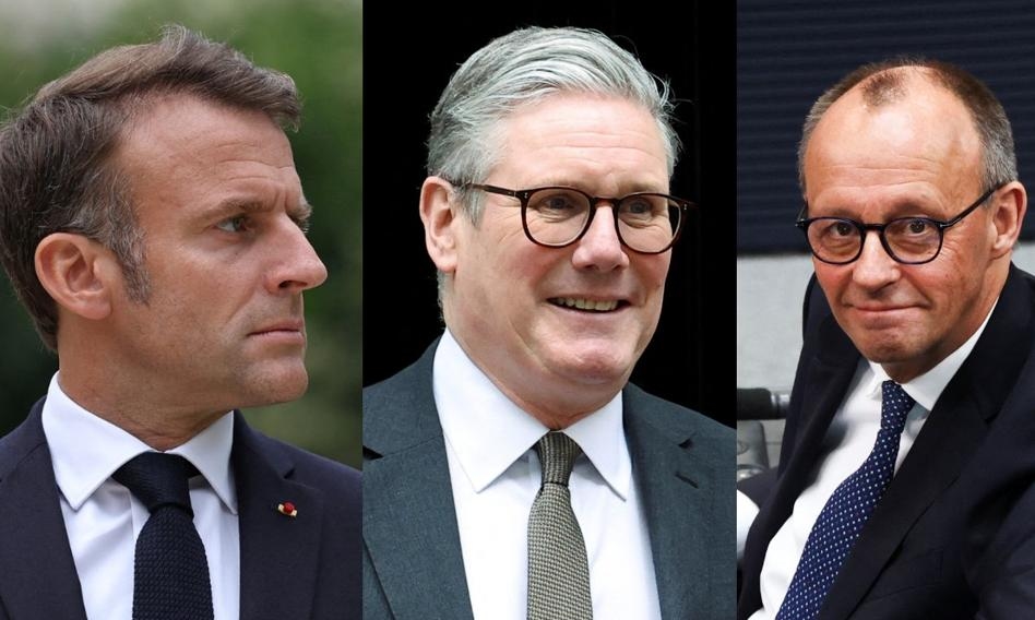Macron, Merz e Starmer em uma só voz: Apelamos a Teerã para iniciar negociações