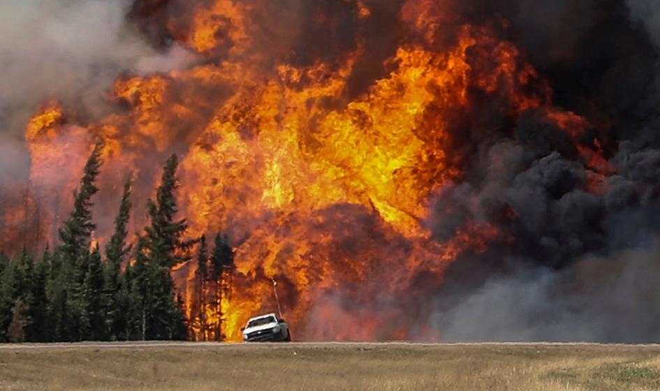 Il Canada ha la peggiore aria del mondo, causata dagli incendi boschivi