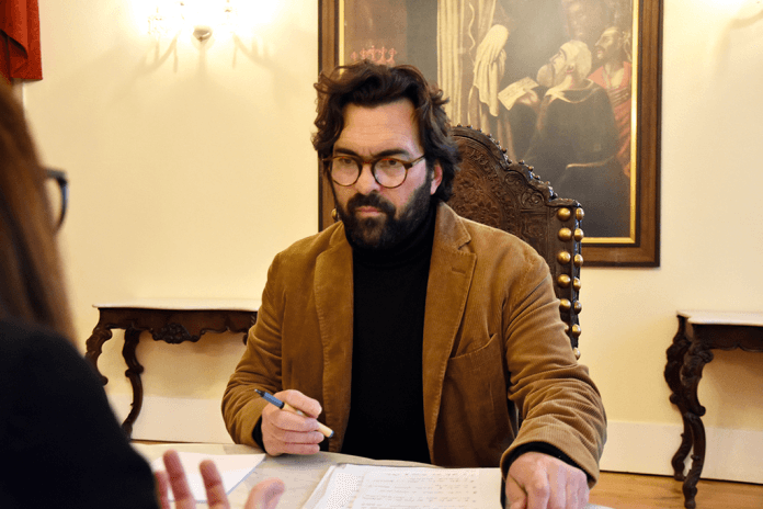 João Paulo Delgado is de CDU-kandidaat voor de gemeenteraad van Nazaré