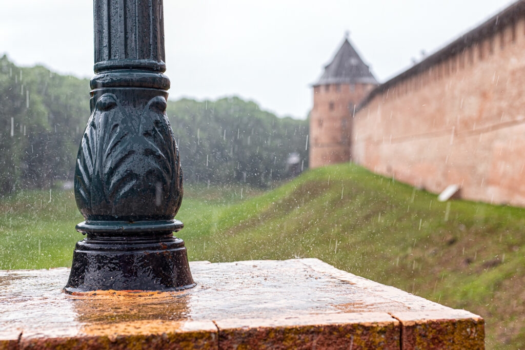 Veliky Novgorod prevê chuvas prolongadas