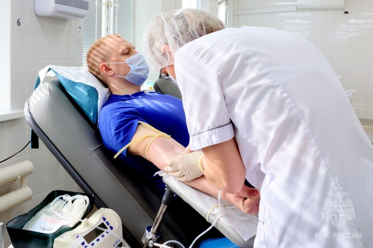 Donor Day: The blood of Novgorod rescuers will be enough to save almost 100 lives