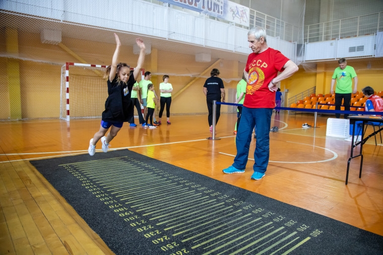 La familia deportiva de Veliky Novgorod representará a la región en el festival GTO