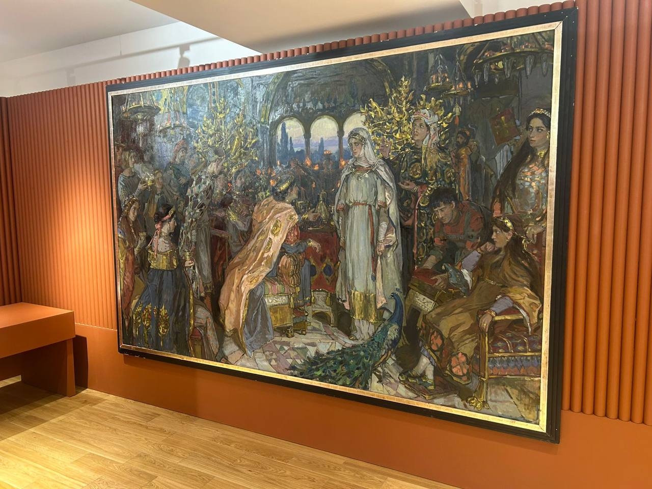 In Veliky Novgorod, the Minister of Culture opened an exhibition under the legendary female name