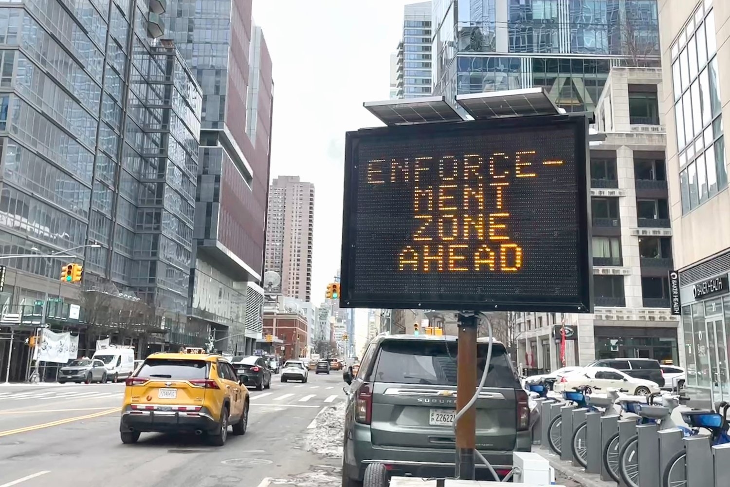 I primi risultati della tassa di congestione di New York sono piuttosto impressionanti