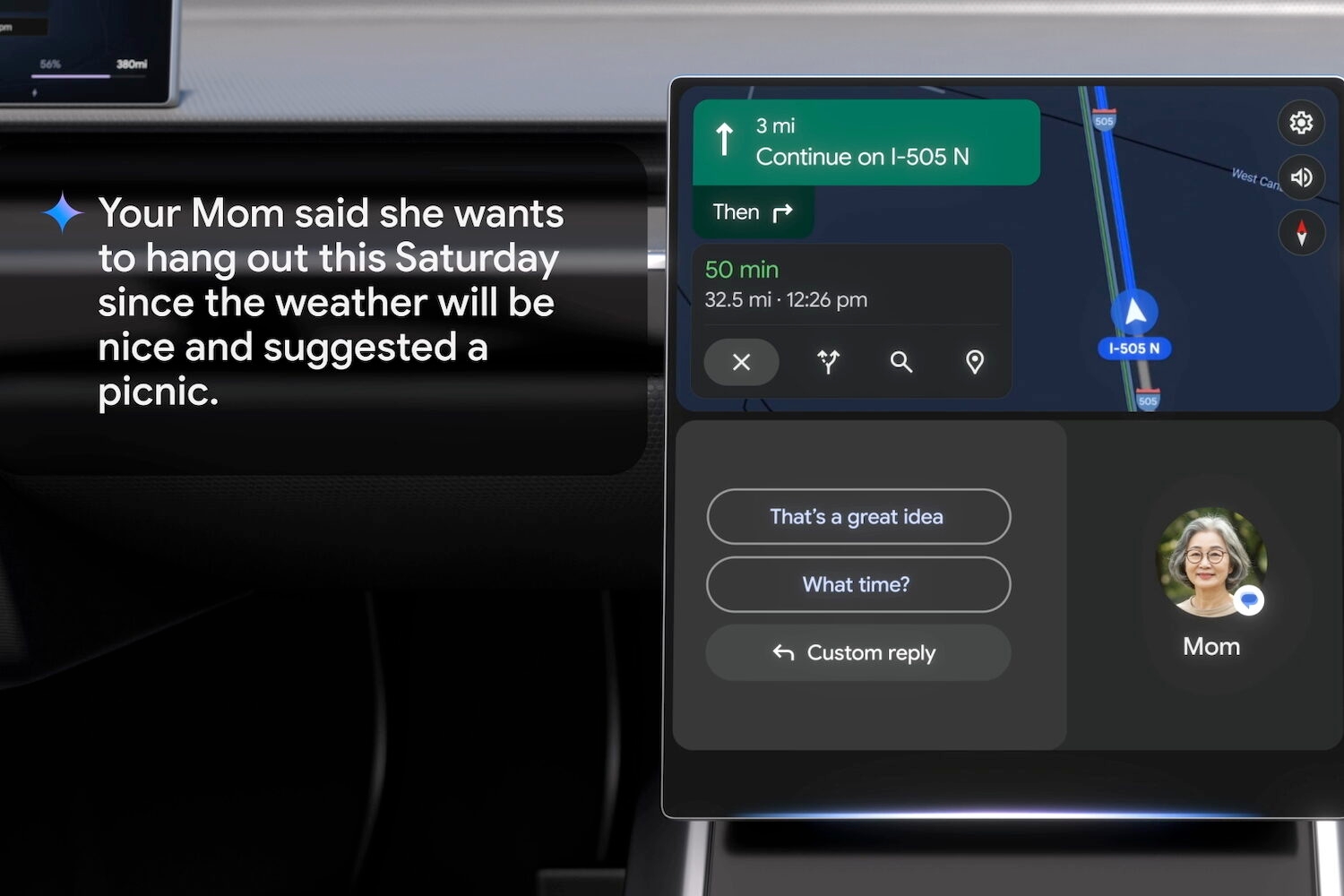 L'IA Gemini de Google dans la voiture est vraiment utile quand j'essaie de ne pas avoir d'accident