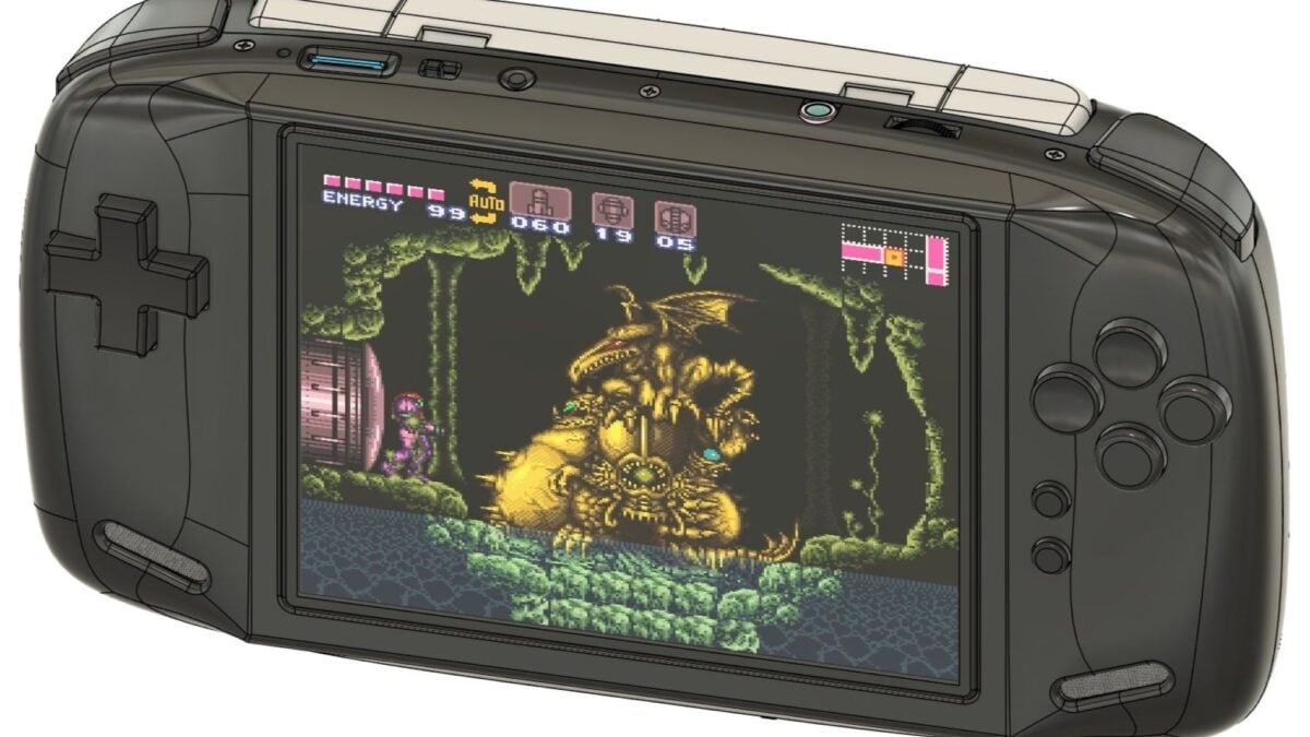 Questo modder sta realizzando una console portatile per videogiochi retrò che riproduce le vere cartucce SNES