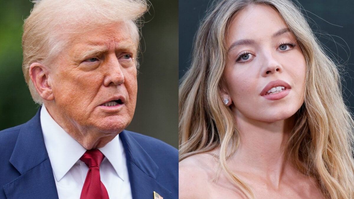 Трамп несколько раз удалял и репостнул твит о Сидни Суини
