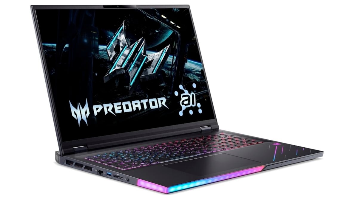 Não sei dizer se o novo laptop 'Predator' da Acer é melhor para jogadores ou trabalhadores