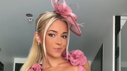 Livvy Dunne shows off all-pink Kentucky Oaks outfit as she prepares for her 'first derby'