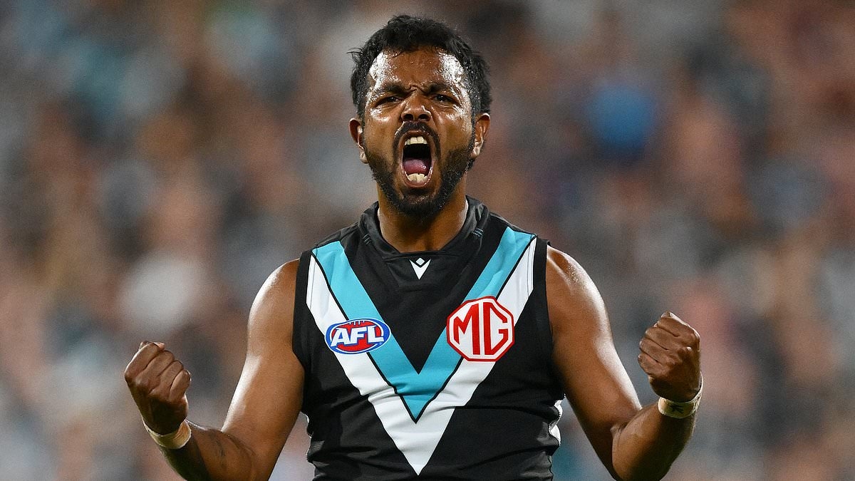 Footy star Willie Rioli sent a threatening text to a rival player after their match - and what the AFL did next has left fans FURIOUS