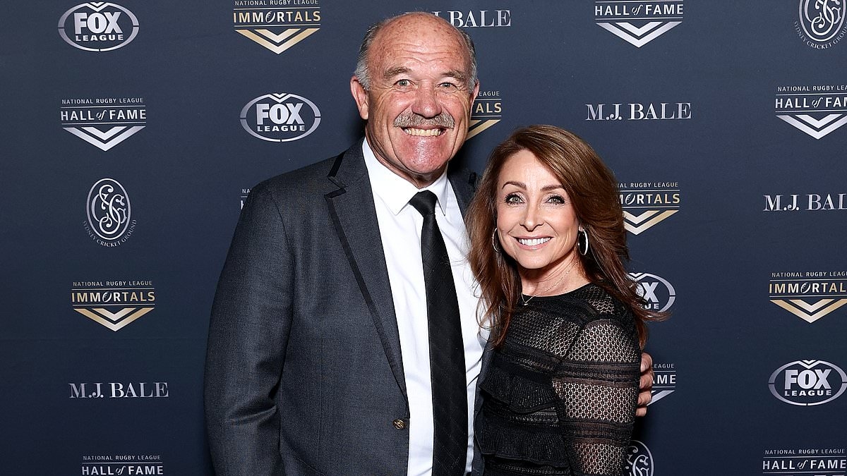Wally Lewis reveals the question he wishes he could stop asking his new wife - after the King of rugby league married her amid rift with his grown-up children