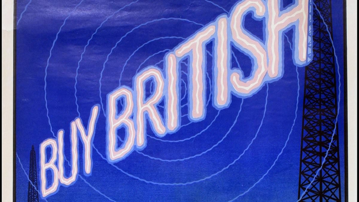 Los compradores se dan el lujo de comprar productos británicos en un intento de apoyar a las pequeñas empresas.