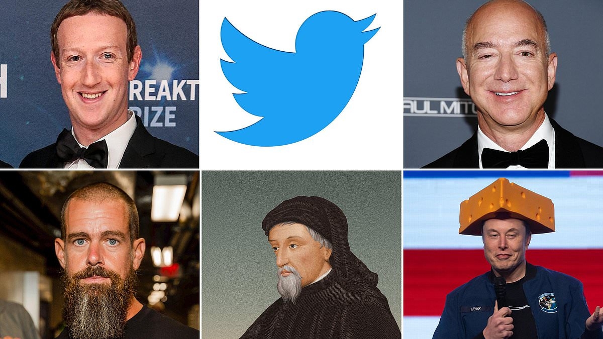 Amoroso o amorevole? di Rupert Gavin: Chi ha veramente inventato Twitter? A) Jack Dorsey B) Jeff Bezoz C) Geoffrey Chaucer D) Elon Musk E) Mark Zuckerberg