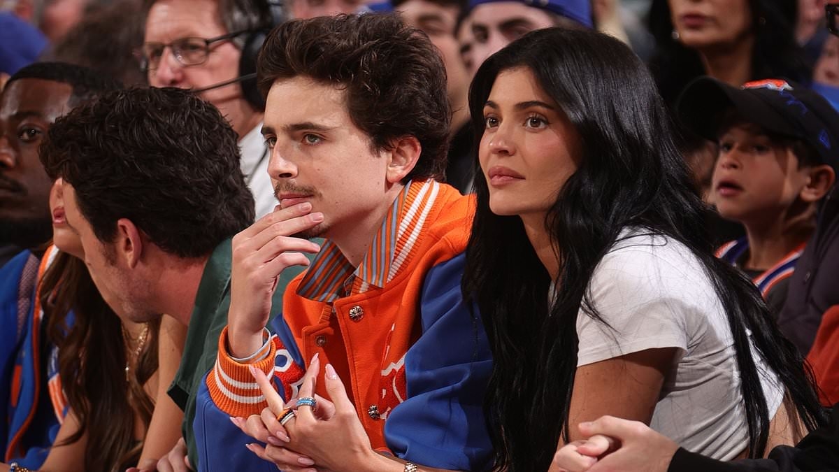 Timothee Chalamet returns to MSG with girlfriend Kylie Jenner in tow for Knicks' crucial Game 5 against Pacers