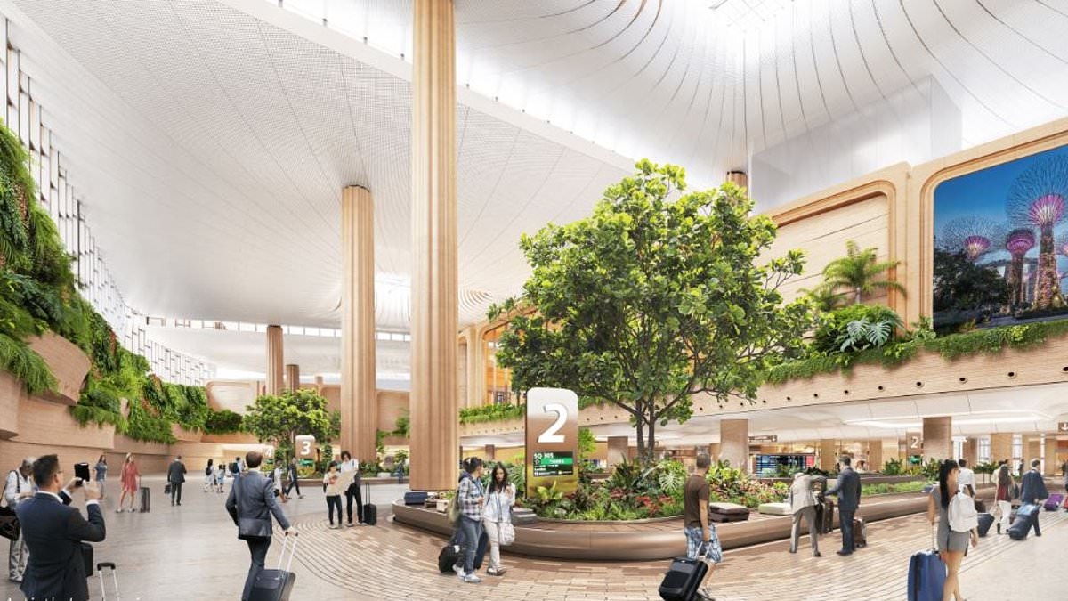 Uno degli aeroporti più trafficati del mondo rivela i piani per un nuovo mega terminal da 7 miliardi di sterline per 50 milioni di passeggeri in più