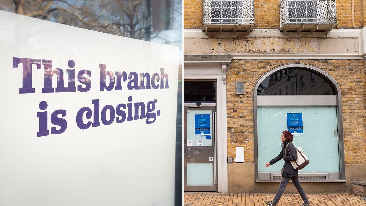 One in four senior bank staff say closing branches 'isn't a concern'