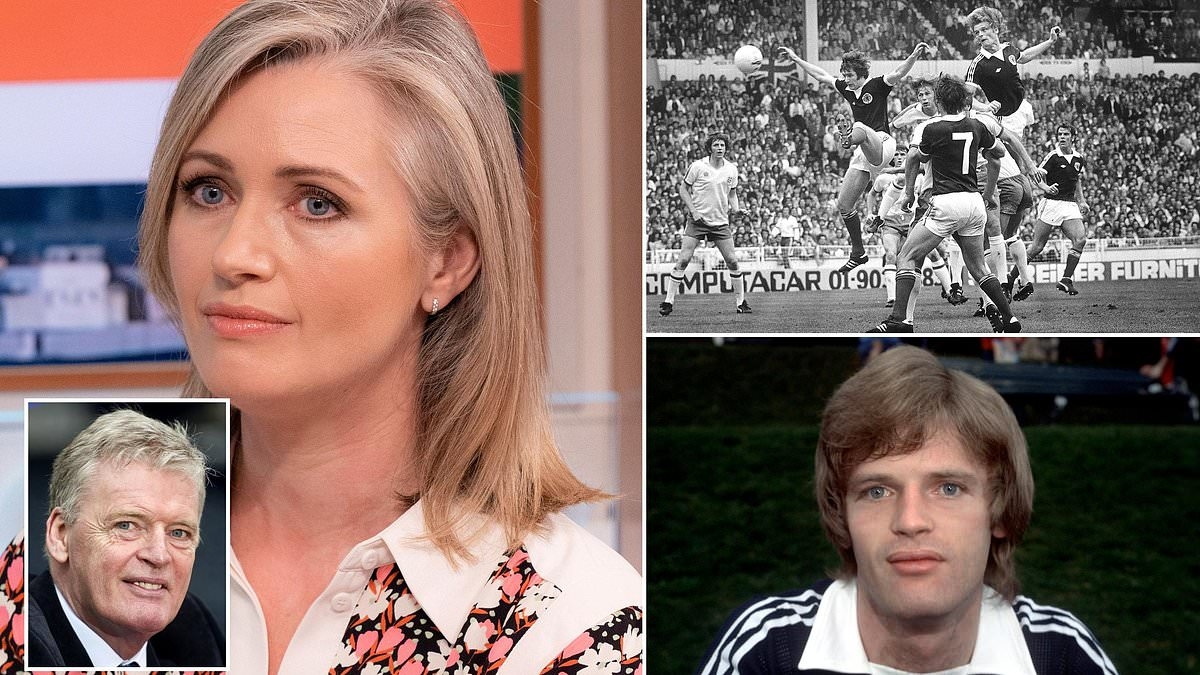 Gra głową była tym, co odebrało życie mojemu ojcu tak wcześnie, ale futbol dał nam też tak wiele... Gwiazda telewizyjna Hayley McQueen przyznaje, że ma słodko-gorzkie uczucia dotyczące kariery sportowej swojego zmarłego ojca Gordona