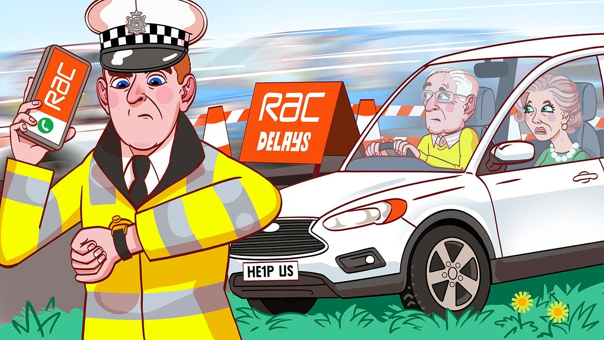 De RAC stuurde ons een schamele £40 nadat we twee dagen hadden gewacht op een reddingsactie die nooit kwam: SALLY REGEELT HET