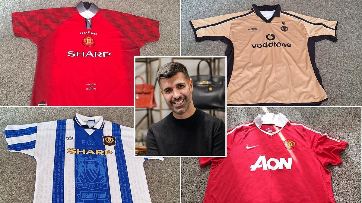 Quanto vale la nostra collezione di maglie del Manchester United? Risponde Dan Hatfield.