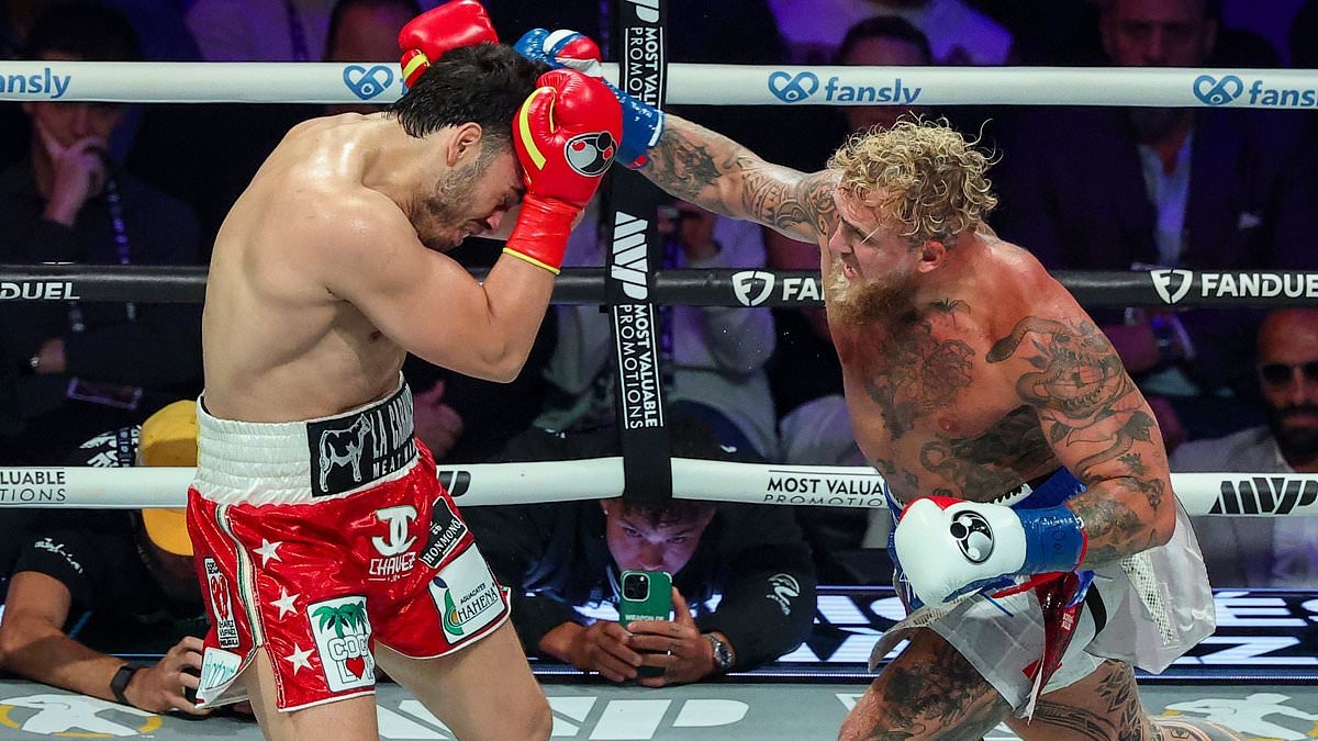 Jake Paul dominates Julio Cesar Chavez Jr. as YouTuber-turned-boxer enjoys winning return to boxing