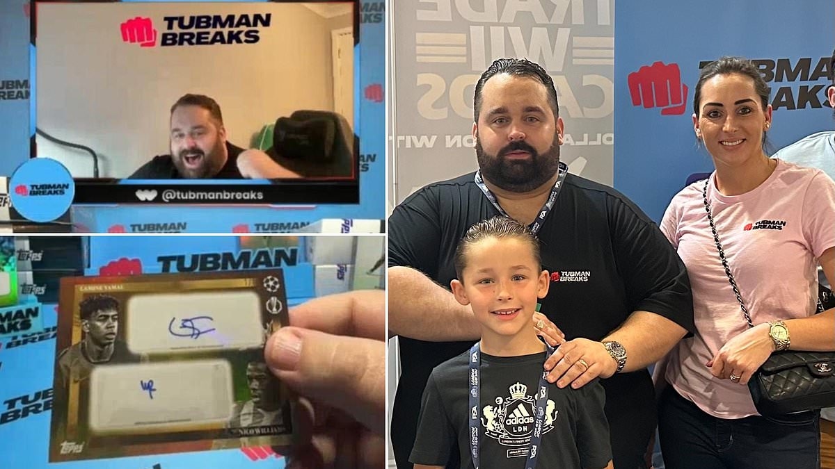 Meet trading card king Tubman Breaks: 'I've sold £2m worth of cards using live selling'