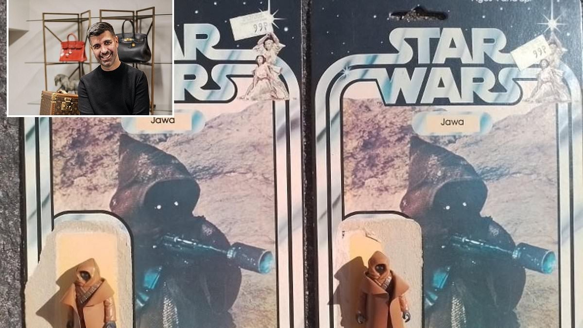 Czy moje dwie figurki Star Wars Jawa z 1978 roku są warte 60 000 funtów? DAN HATFIELD odpowiada