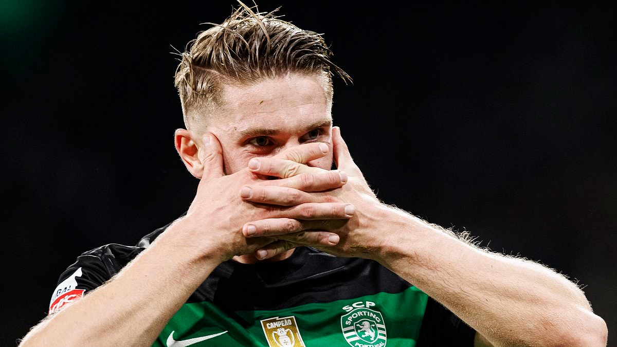 Viktor Gyokeres « prêt à faire un sacrifice majeur pour un transfert à Arsenal cet été » - alors que les Gunners se rapprochent d'un accord pour la star du Sporting Lisbonne