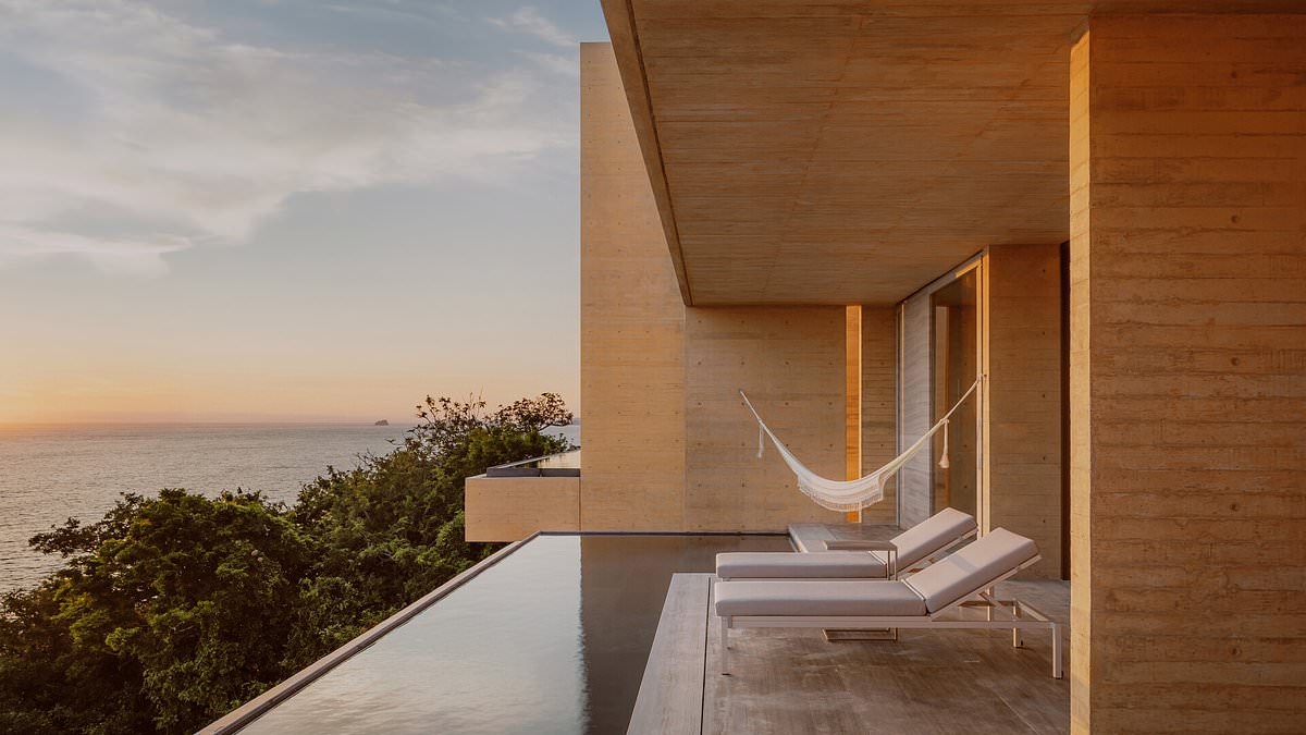 All'interno del "miglior hotel" del Messico con la sua riserva naturale privata, la cui realizzazione ha richiesto 15 anni