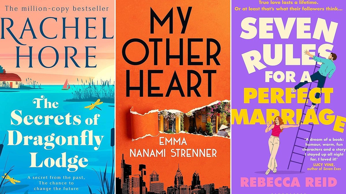 Selecciones populares para julio: SIETE REGLAS PARA UN MATRIMONIO PERFECTO de Rebecca Reid, MI OTRO CORAZÓN de Emma Nanami Strenner, LOS SECRETOS DE DRAGONFLY LODGE de Rachel Hore
