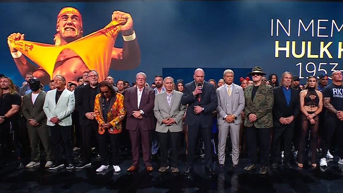 Gwiazdy WWE oddają hołd Hulkowi Hoganowi w poruszającym hołdzie po nagłej śmierci legendy wrestlingu w wieku 71 lat