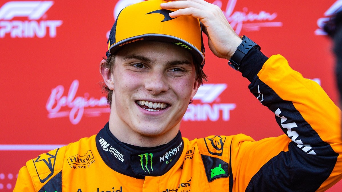 Oscar Piastri zdobywa pole position w wyścigu sprinterskim podczas Grand Prix Belgii