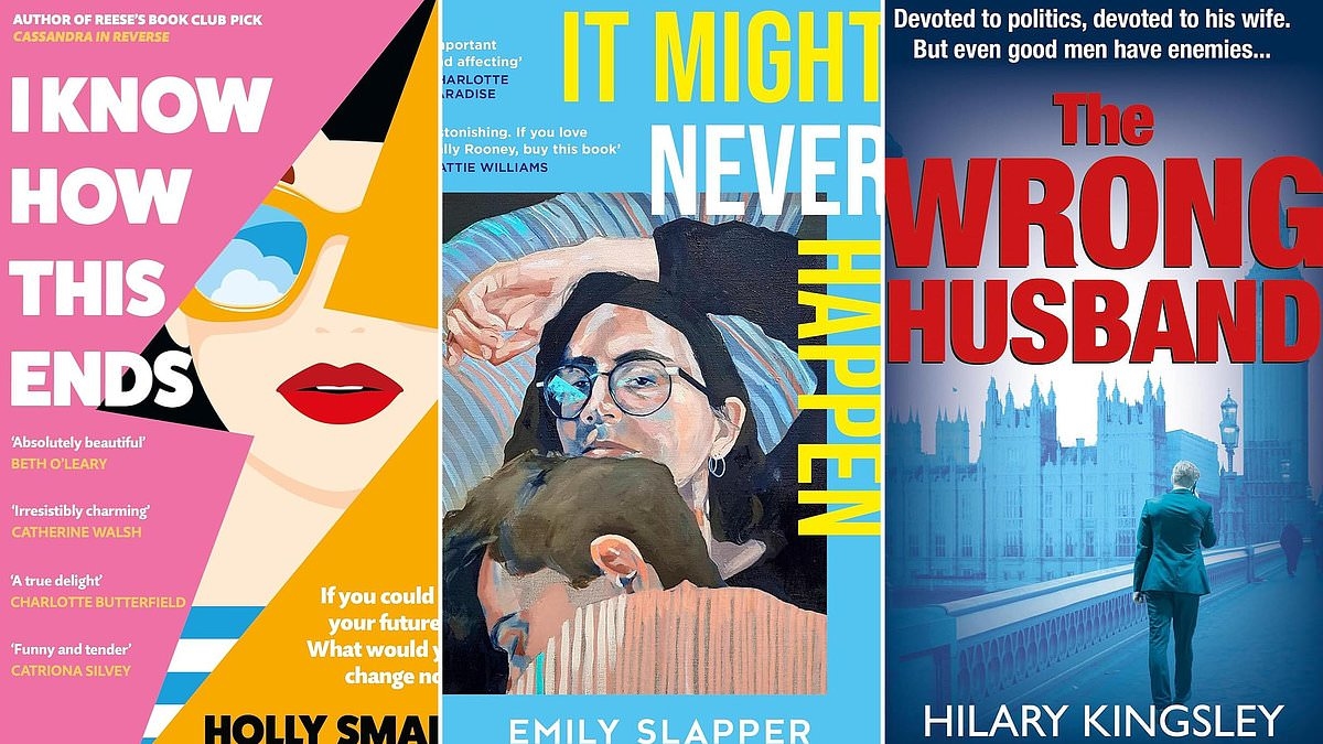 Livros contemporâneos de setembro: EU SEI COMO ISSO TERMINA, de Holly Smale, ISSO PODE NUNCA ACONTECER, de Emily Slapper, O MARIDO ERRADO, de Hilary Kingsley
