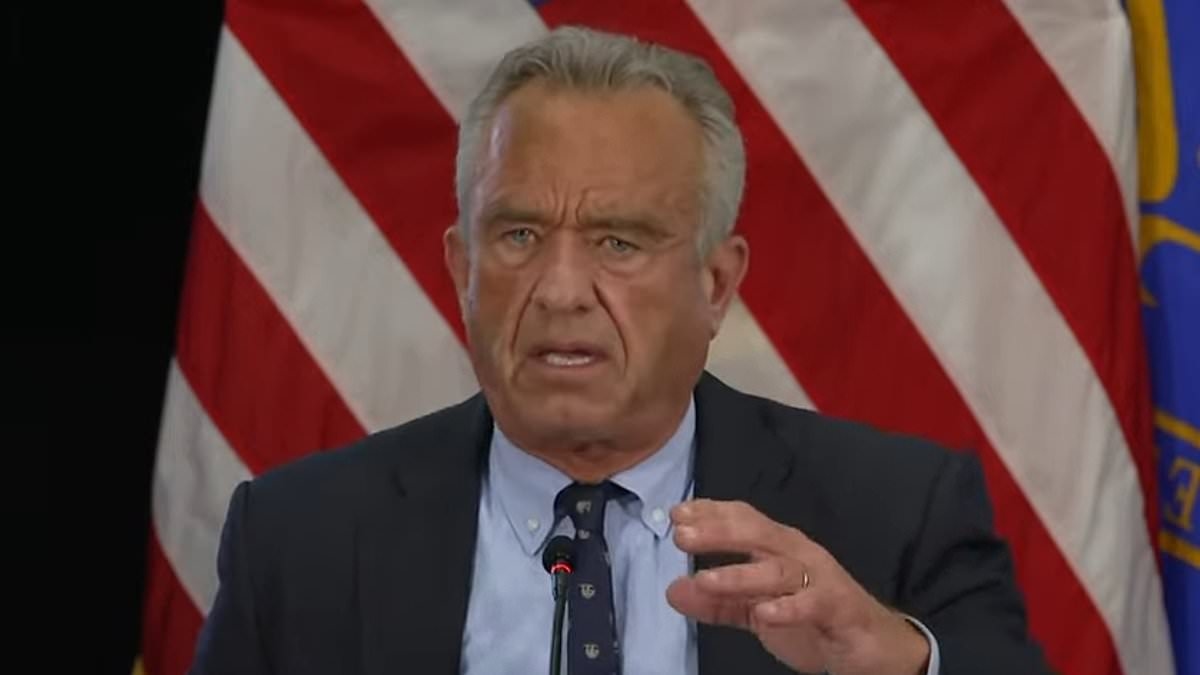 RFK Jr lance une croisade contre les « crises existentielles »... appelant à la « modernisation des vaccins » et aux « centres de stérilité »