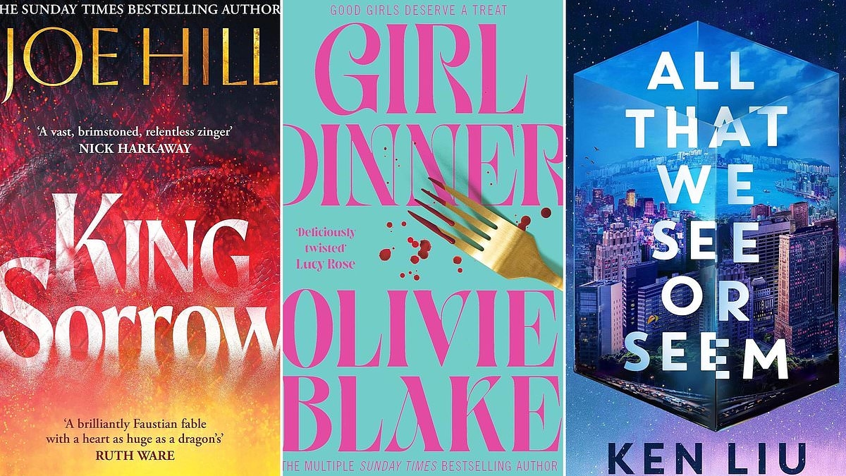 Dai draghi più grandi e cattivi di Smaug alle Sorority Trad Wives: la nostra selezione dei migliori romanzi di fantascienza e fantasy del mese: King Sorrow di Joe Hill, Girl Dinner di Olivie Blake, All That We See Or Seem di Ken Liu